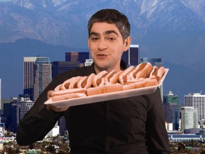 Parody Compares Reza Aslan Interview To Hotdog Eating
