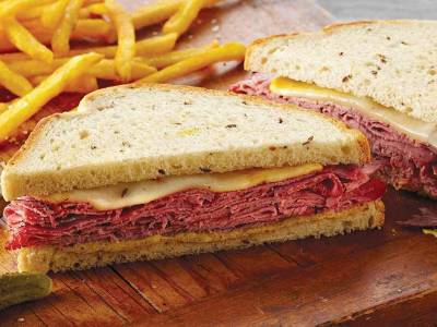 Happy National Hot Pastrami Sandwich Day